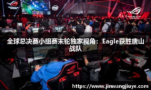 全球总决赛小组赛末轮独家视角：Eagle获胜唐山战队